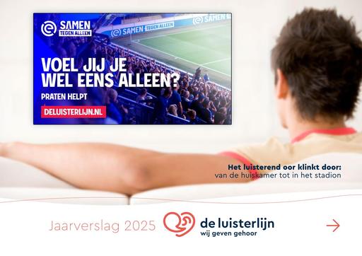 Maatschappelijk jaarverslag de Luisterlijn 2025